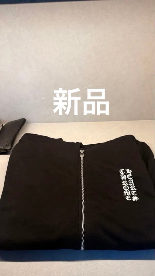 クロムハーツ ダガー　ジップアップ　フーディ xl 新品