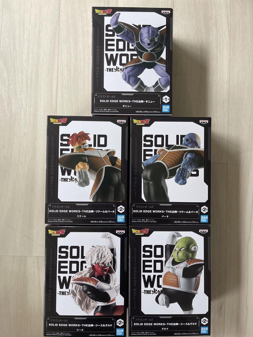 新品　未開封　ドラゴンボールZ THE出陣 ギニュー特戦隊コンプリートフィギュア