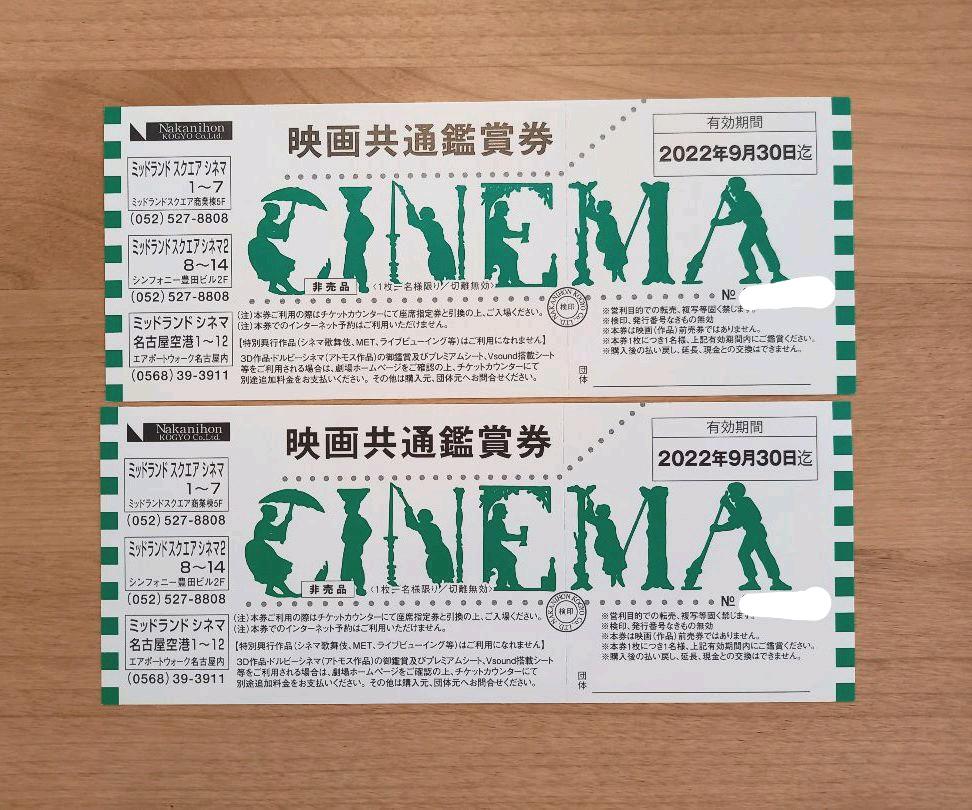 海外限定 映画鑑賞券 2枚セット その他