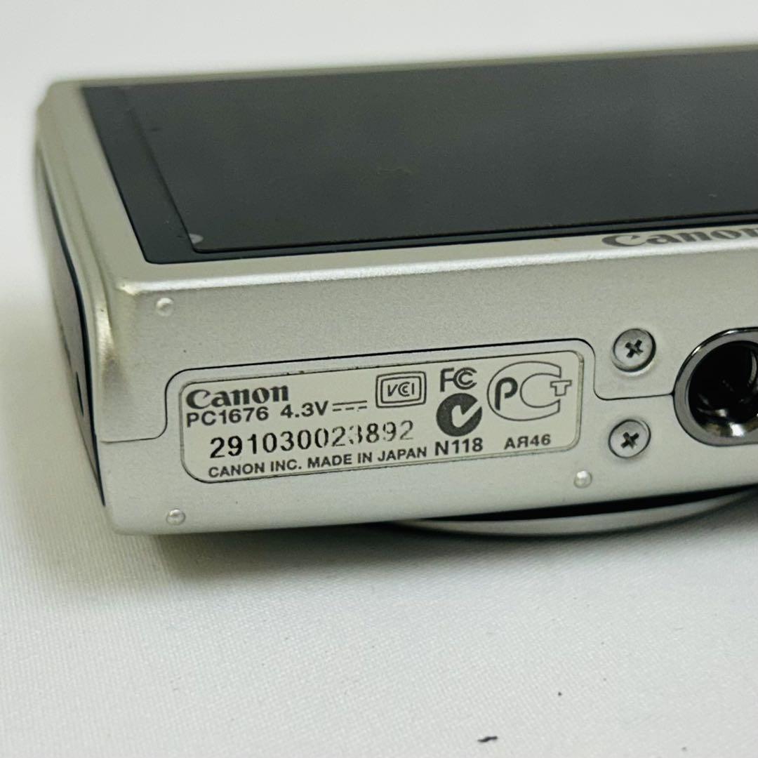 Canon キャノン PC1676 デジカメ カメラ IXY 箱 取説 充電器