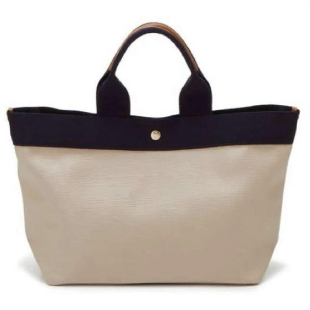 【美品】TOPKAPI リプル　ネオレザー　トートバッグ　A4 グレージュ
