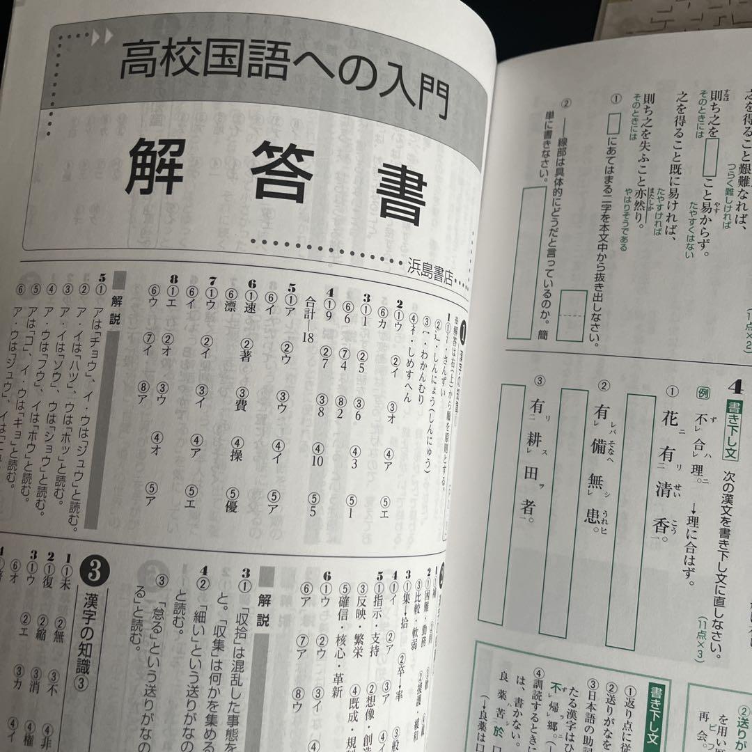 浜島書店 国語学習参考書セット 3冊 - メルカリ