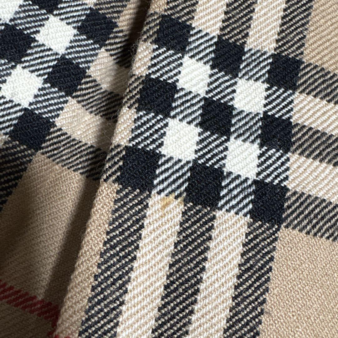 BURBERRY Burberrys ノバチェックミニスカート プリーツ 巻