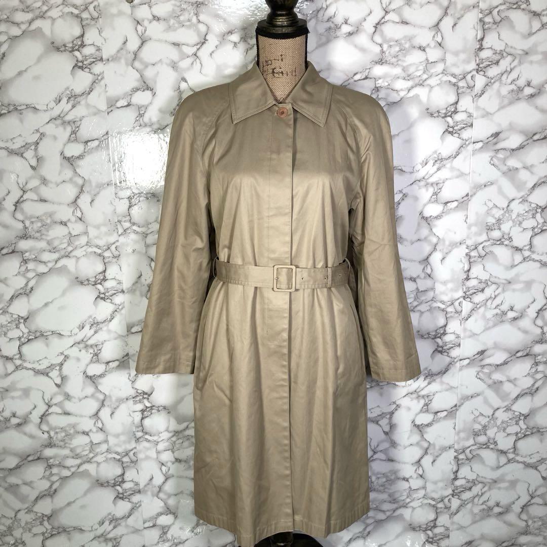 Calvin Klein　（7）　ステンカラーコート　スプリングコート　ベージュ
