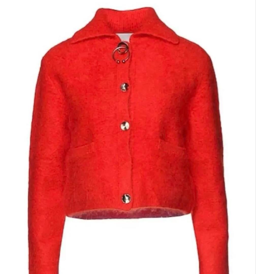 Anderson bell ジャケット オレンジ ニット palomawoolM