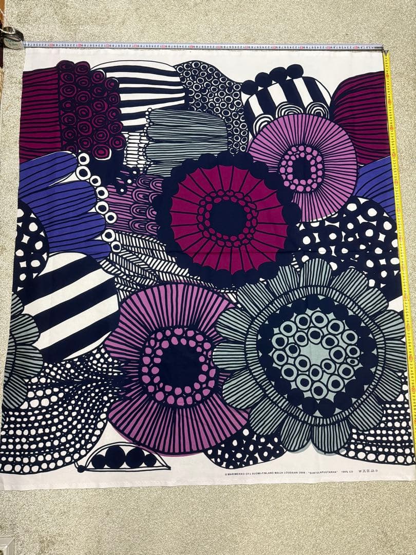 Marimekko マリメッコ シイルトラプータルハ大 紫marimekko