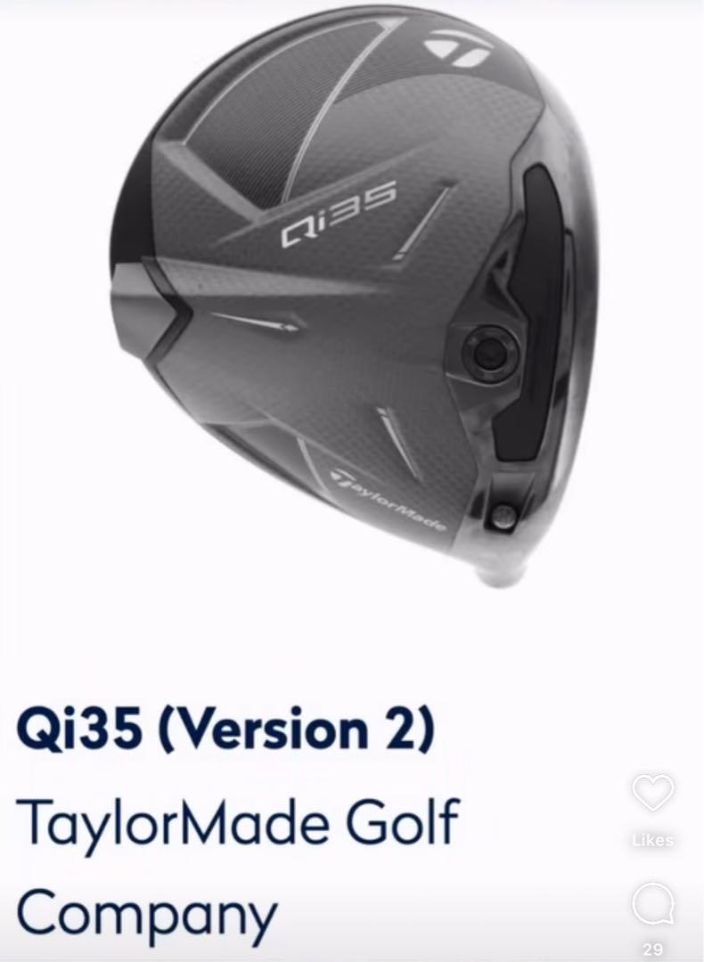 テーラーメイド Qi35 バージョン2 ツアー支給品10.5度 久常涼