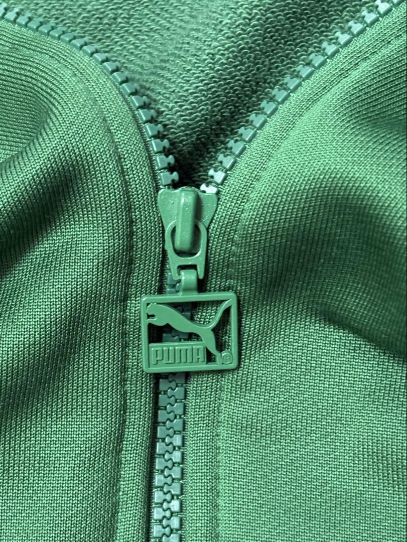 PUMA プーマ T7 ICONIC トラックジャケットグリーン Lサイズ