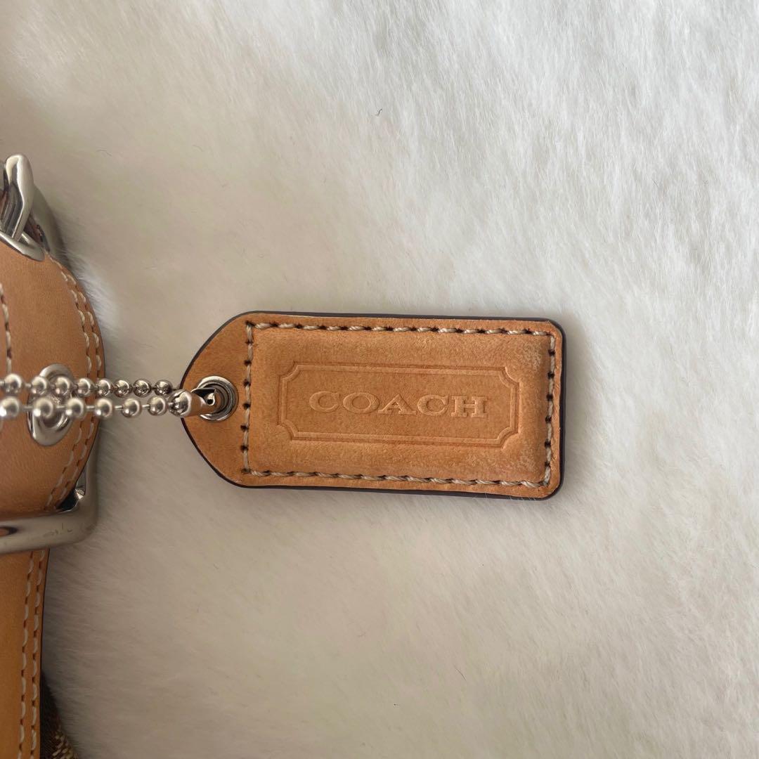 COACH アクセサリーポーチ ワンショルダー シグネチャー
