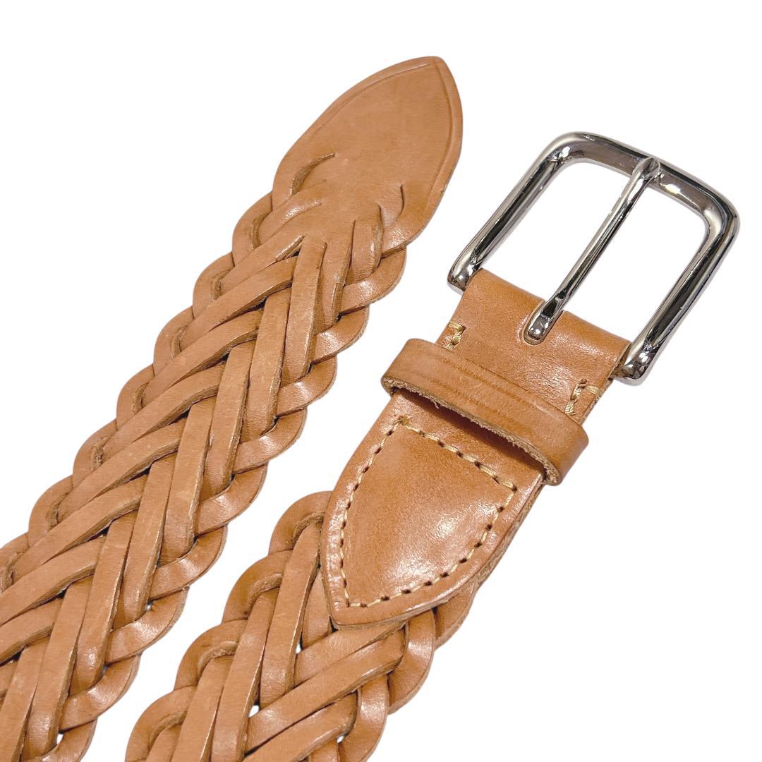 ホワイトハウスコックス 32mm メッシュベルト ブラウン 30/75 XS~S ホワイトハウスコックス 32mm メッシュベルト ブラウン 30/75 XS~S