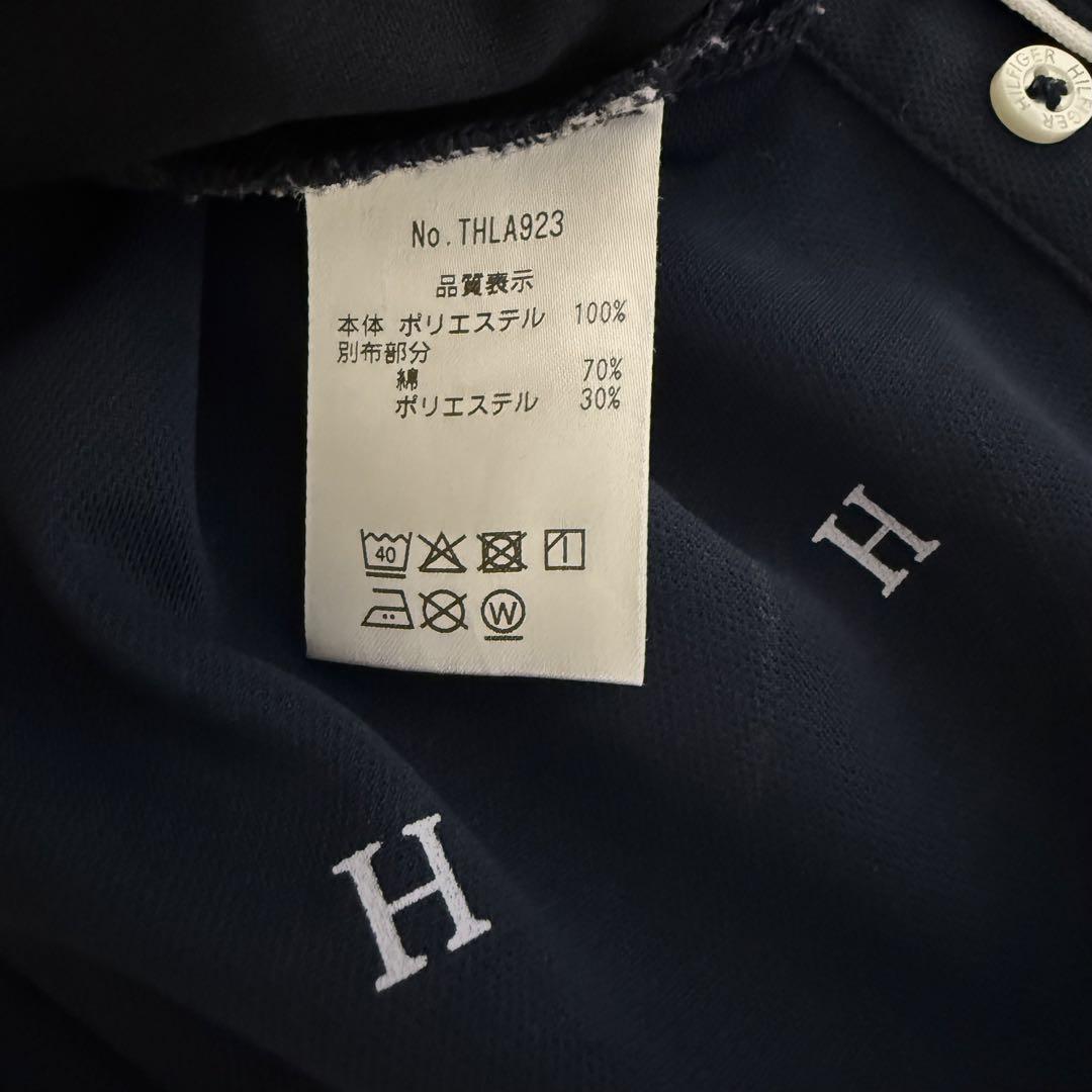 【美品】TOMMY HILFIGER ゴルフ ポロシャツ M ネイビー