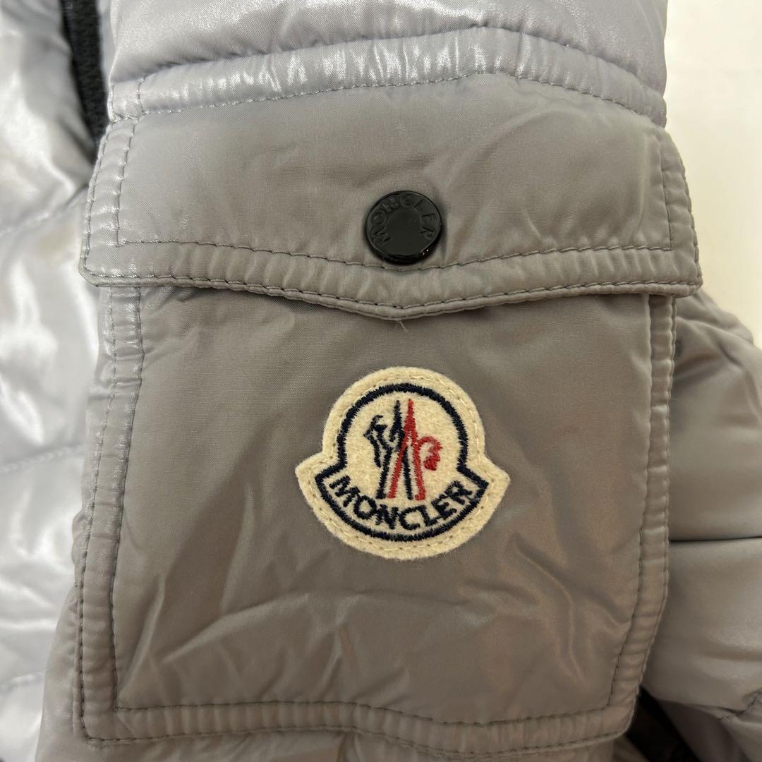 【良品】MONCLERモンクレール☆ダウンジャケット 14Y グレー 大人も！