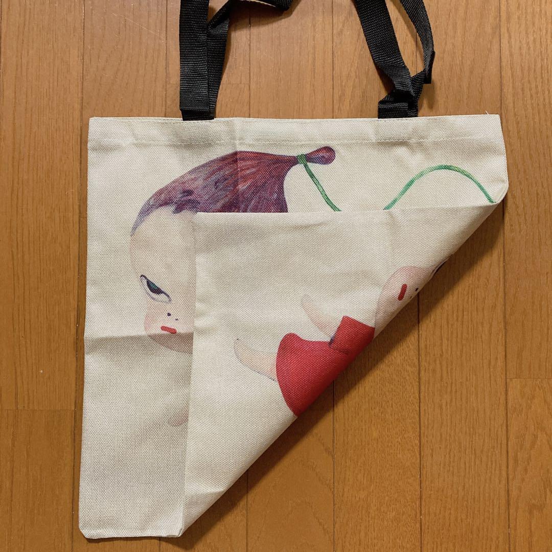 奈良美智 トートバッグ エコバッグ 両面 Nara Yoshitomo no.2