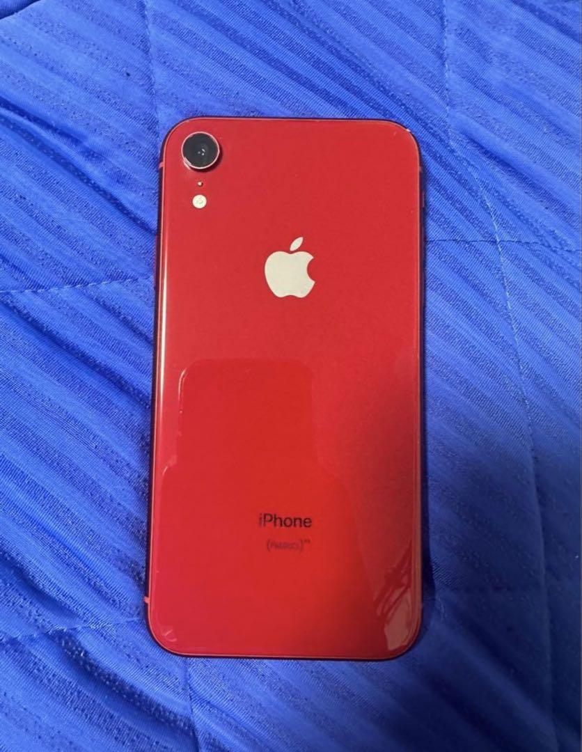 iPhone XR レッド 128 GB SIMフリー　送料無料