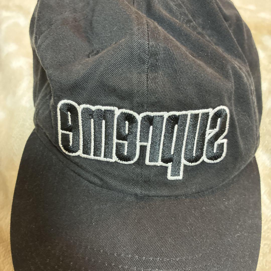 m*o様 SUPREME ブラック キャップ