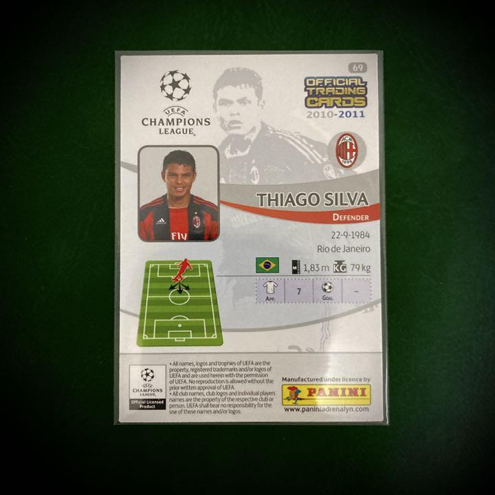 割引発見 Campions Panini League Acミラン チアゴ シウバ スポーツ選手 割引発見 Campions Panini League Acミラン チアゴ シウバ スポーツ選手