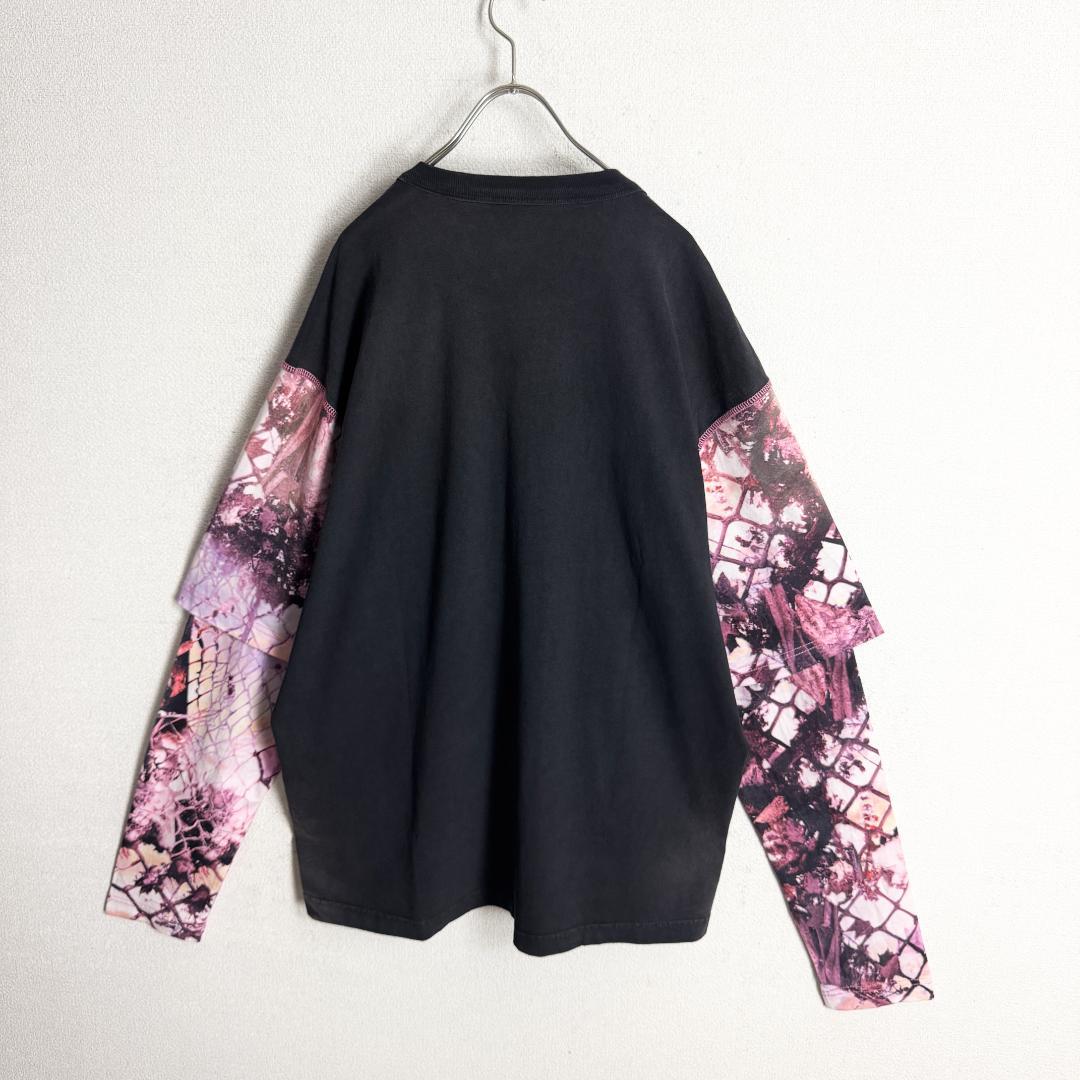 【新品☆スネーク柄☆入手不可☆】ディーゼル フェイクレイヤード ロングTシャツ 【新品☆スネーク柄☆入手不可☆】ディーゼル フェイクレイヤード ロングTシャツ