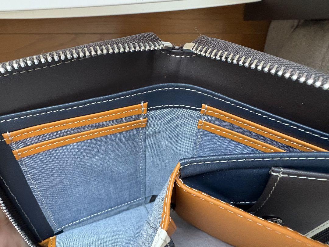 タケオキクチ　財布　キャメル