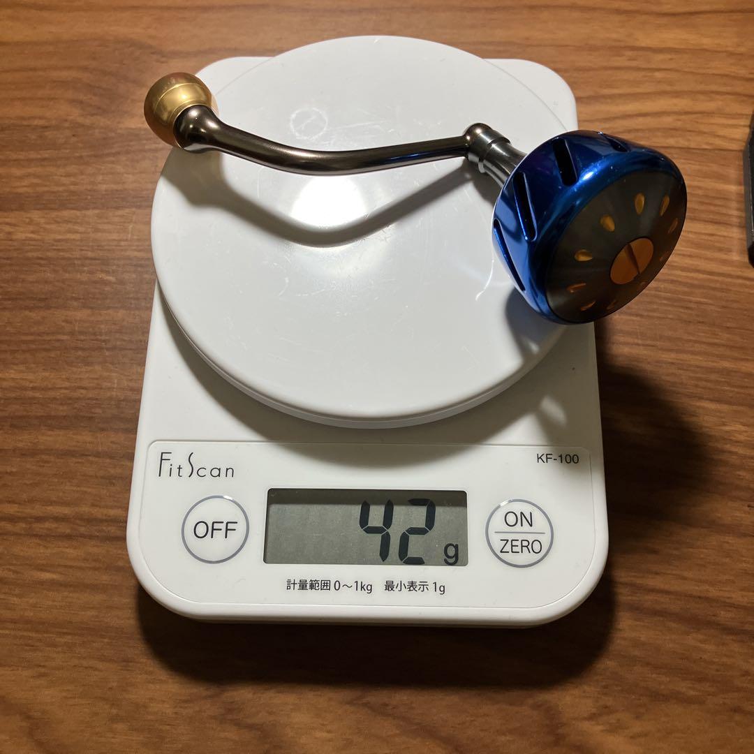 美品　ダイワ用　マシンカットハンドル　60mm SLP WORKS スタンド