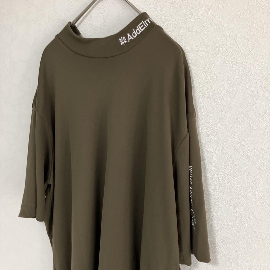 【極美品】ユナイテッドアローズ ゴルフ AddElm 日本製 XL モックネック
