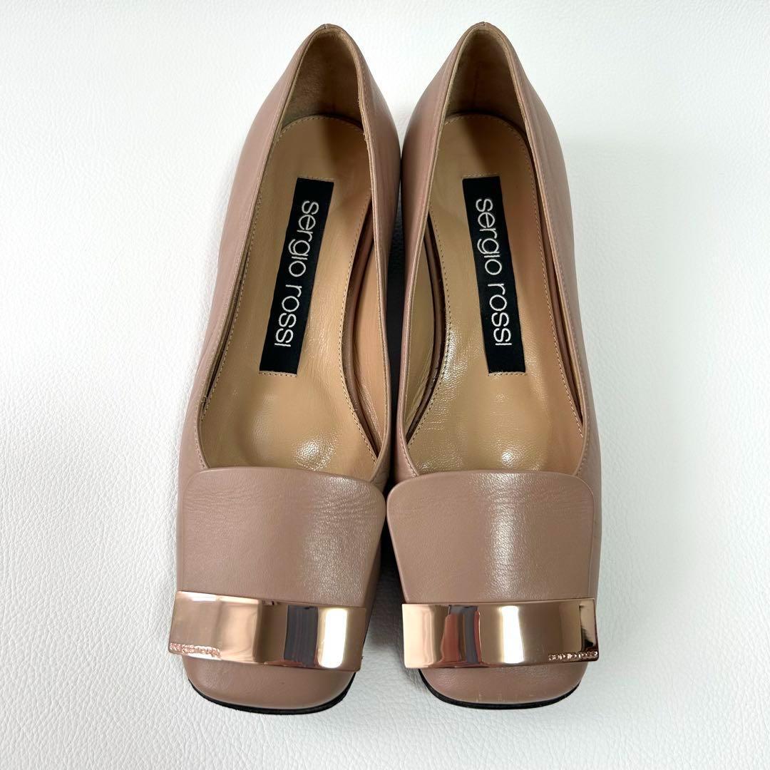 見逃し厳禁！おトクな 美品＊セルジオロッシ パンプス sr1 Ballerina バレリーナ 靴
