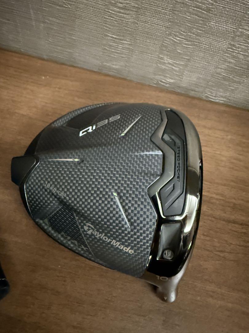 TaylorMade Qi35 MAXドライバー 10.5度 ヘッドカバー付き