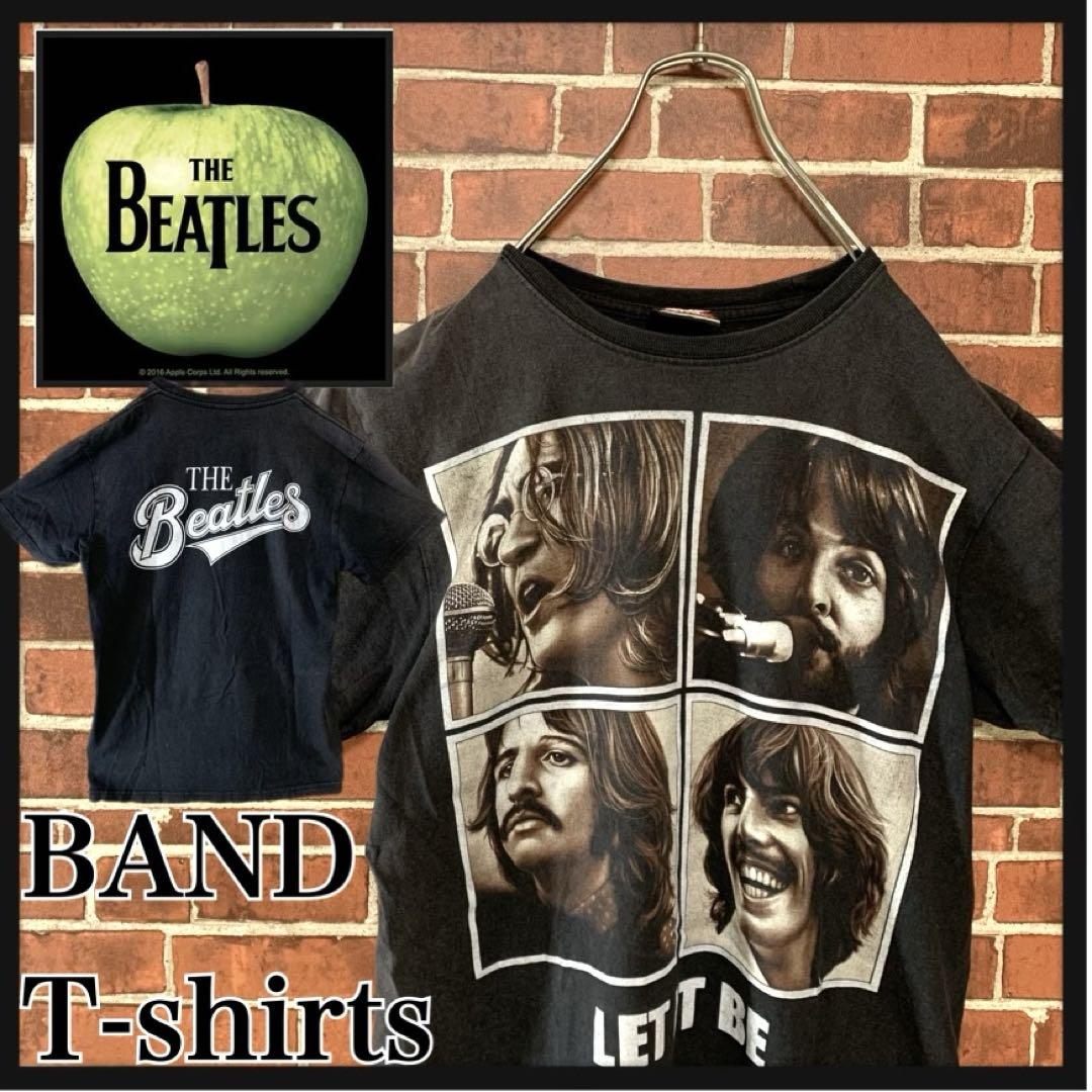 HOT ROCK ビートルズ let it be 両面プリント★バンドTシャツ