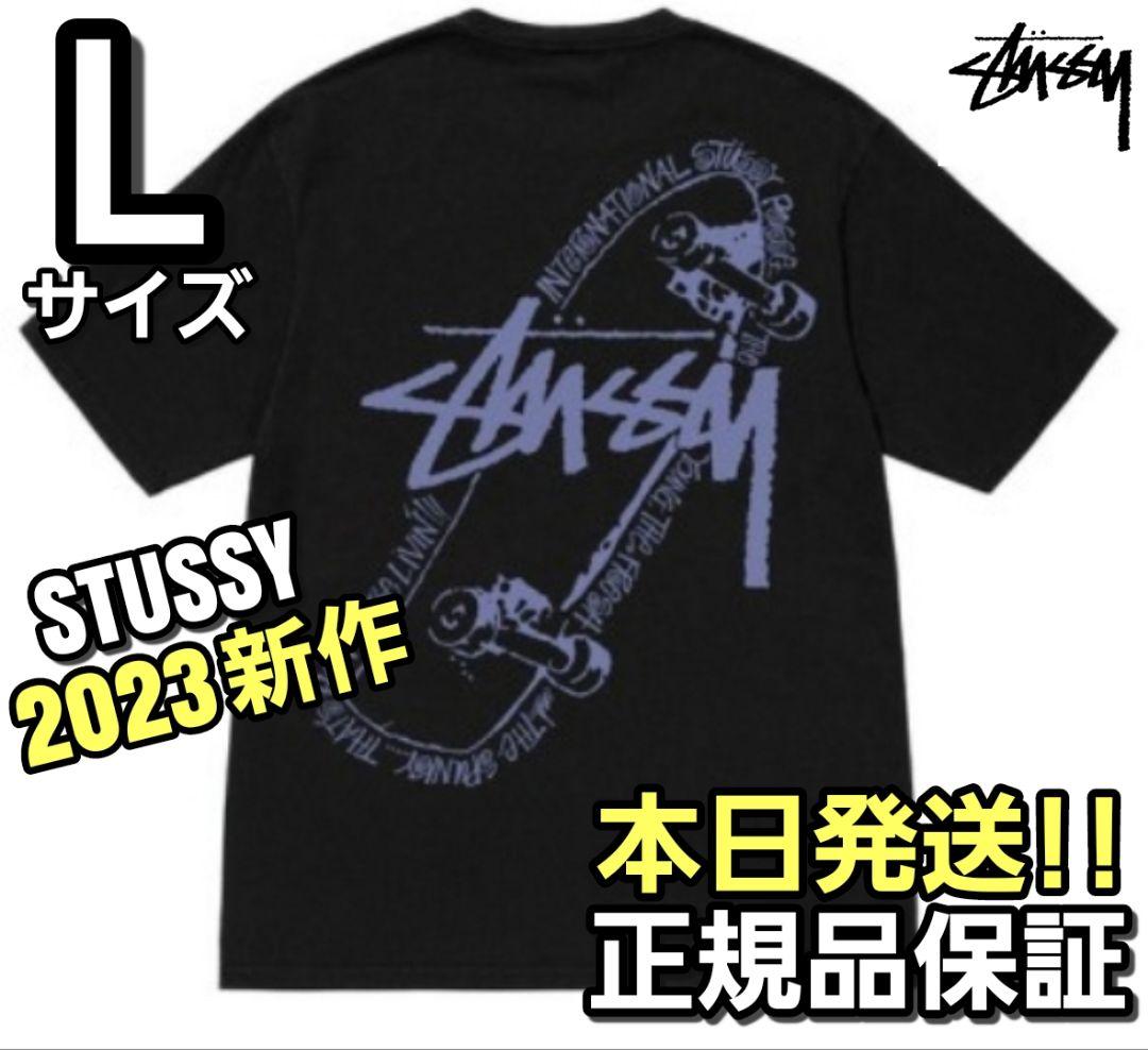 ステューシー★Lサイズ★STUSSY SKATE POSSE PIG TEE 黒