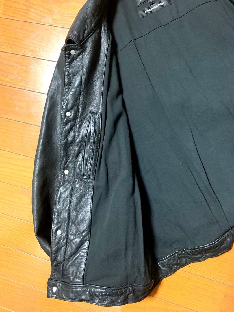 SKOOKUM×JACKROSE 1stタイプ レザー トラッカージャケット希少 SKOOKUM×JACKROSE 1stタイプ レザー トラッカージャケット希少
