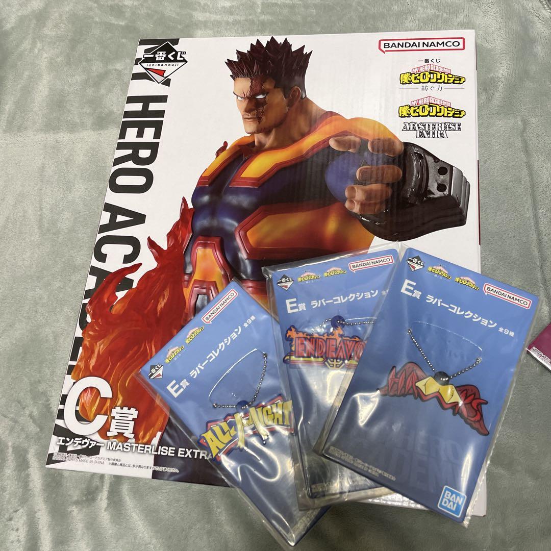 JF6119 未開封 僕のヒーローアカデミア C賞 エンデヴァー フィギュア 新品未開封 僕のヒーローアカデミア ヒロアカ 一番くじ 紡ぐ力 C