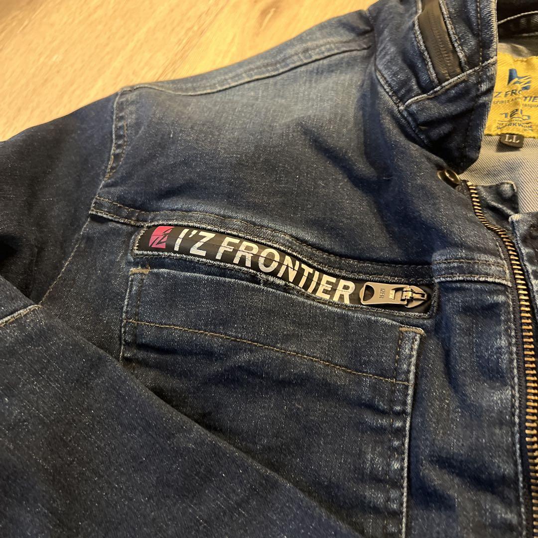IZ FRONTIER アイズフロンティア　デニム　作業着　上下セット