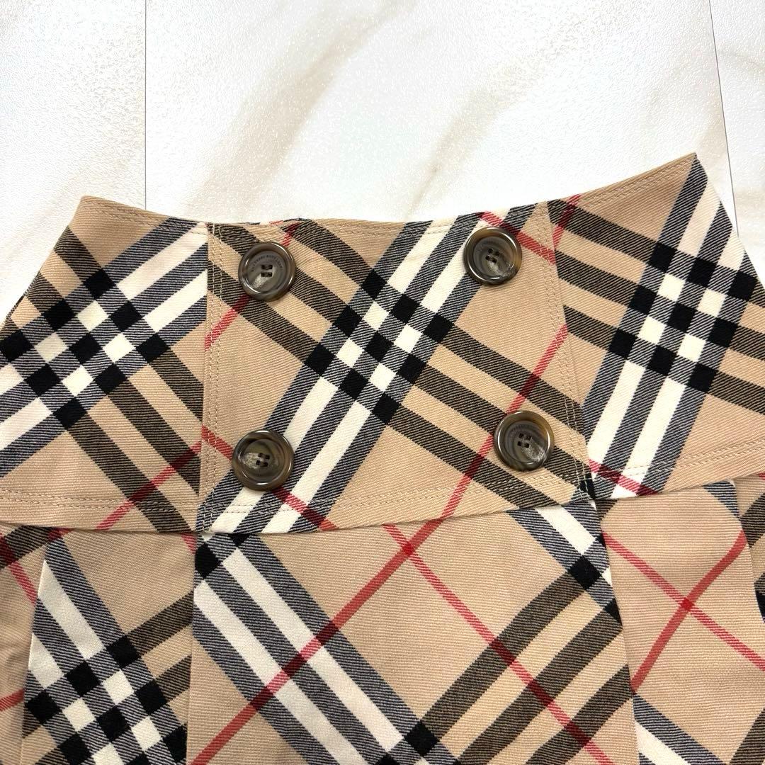 美品✨バーバリー ブルーレーベル ギガチェック プリーツ スカート 36 美品✨バーバリー ブルーレーベル ギガチェック プリーツ スカート 36