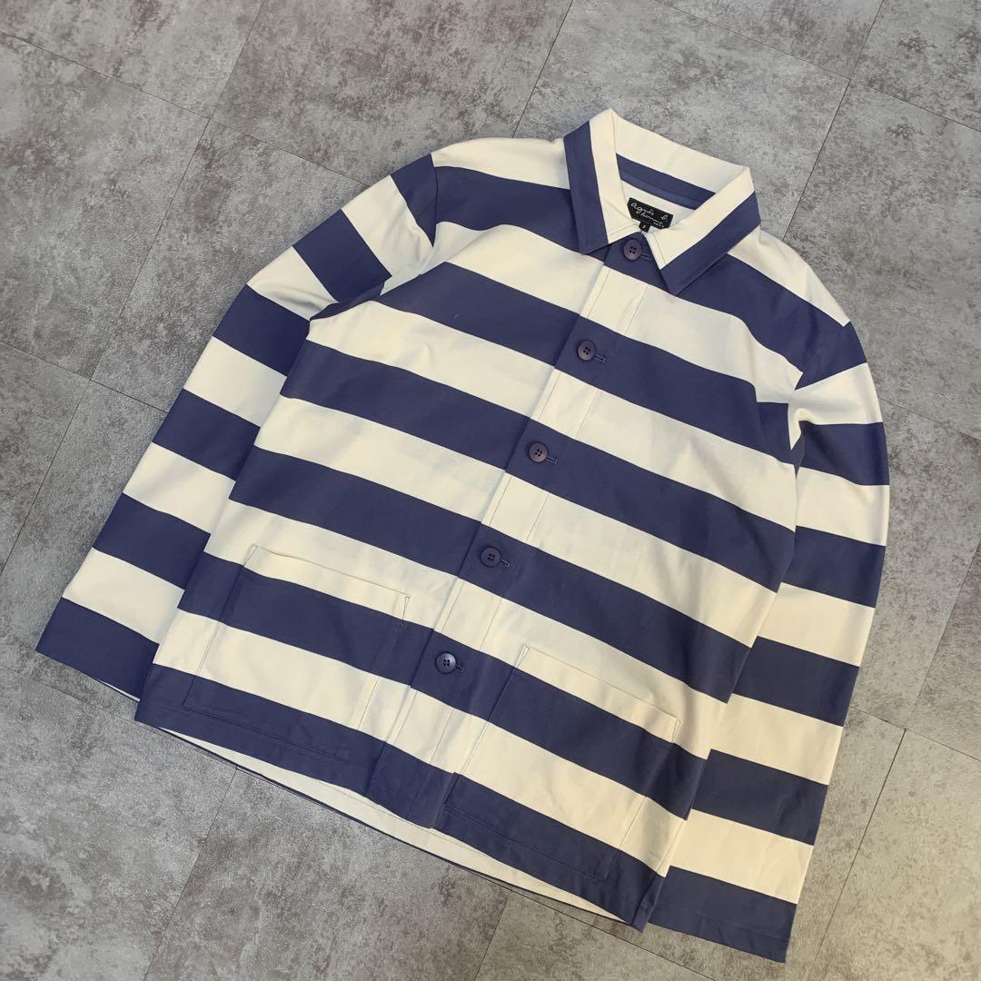 竜*井様 Agnès b. homme stripe coverall