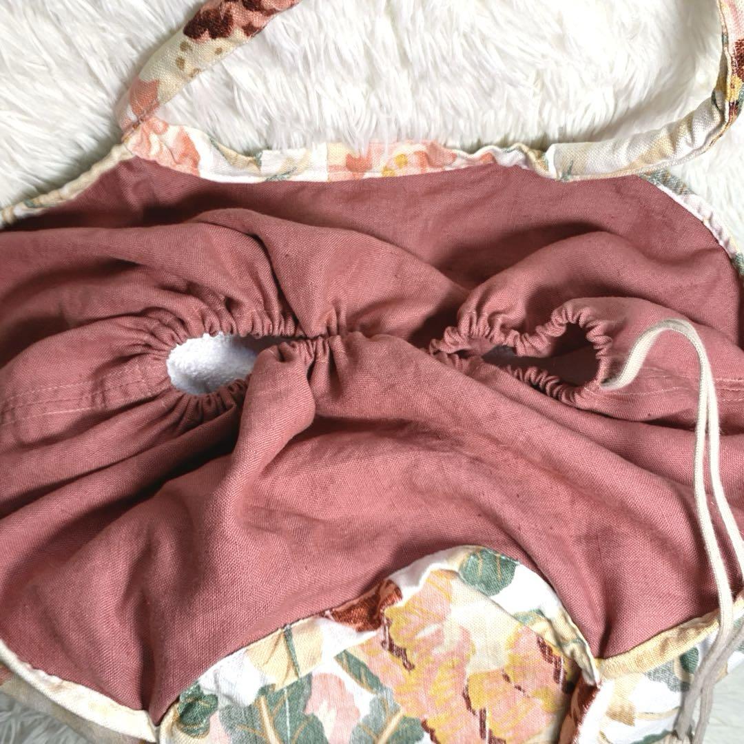 美品 MAX MARA マックスマーラ トートバック リネン 大容量 花柄