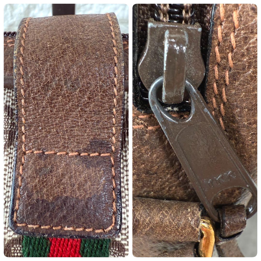 GUCCI オールドグッチ GGスプリーム シェリーライン ショルダー バッグ