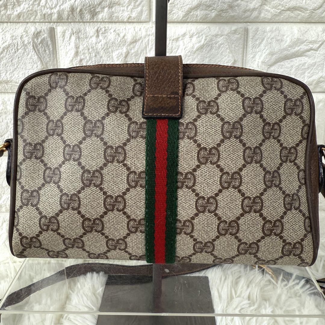 GUCCI オールドグッチ GGスプリーム シェリーライン ショルダー バッグ