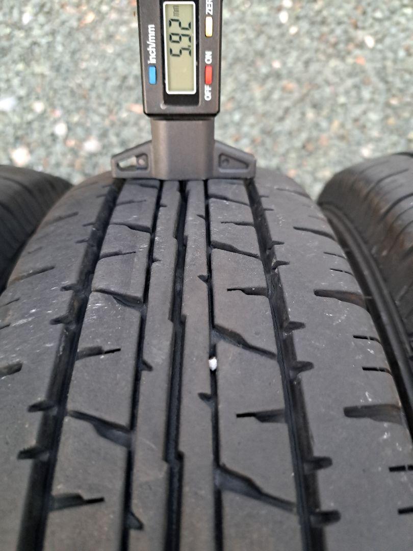 DUNLOP　145R12 6PR 2021年製 4本