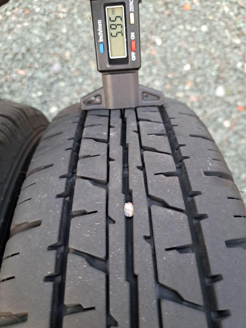 DUNLOP　145R12 6PR 2021年製 4本