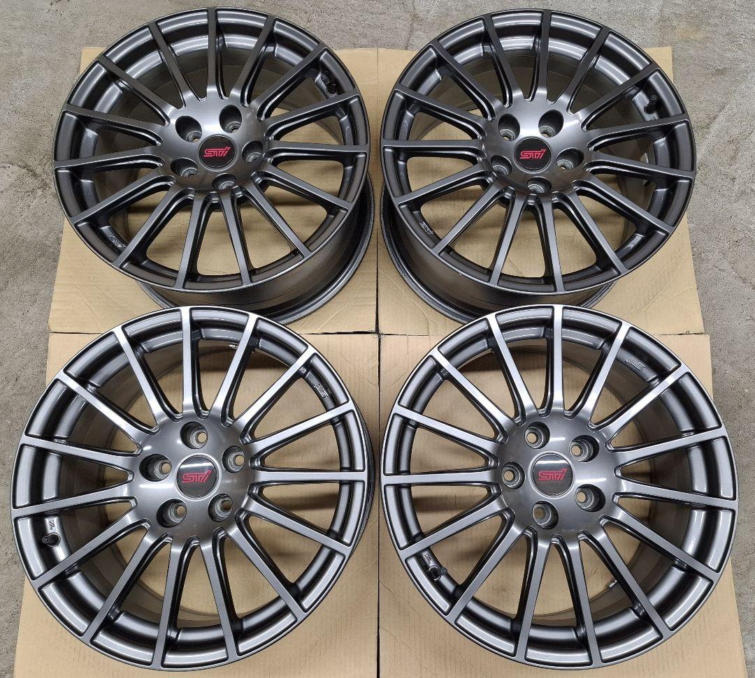 スバル WRX STI 純正 オプション 18インチ 8.5J ホイール 4本