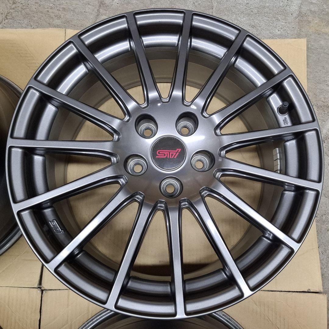 スバル WRX STI 純正 オプション 18インチ 8.5J ホイール 4本