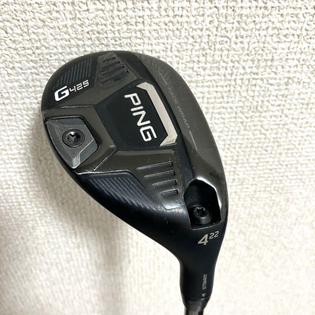 PING G425 U4/22度 ユーティリティー TOUR 173-85S