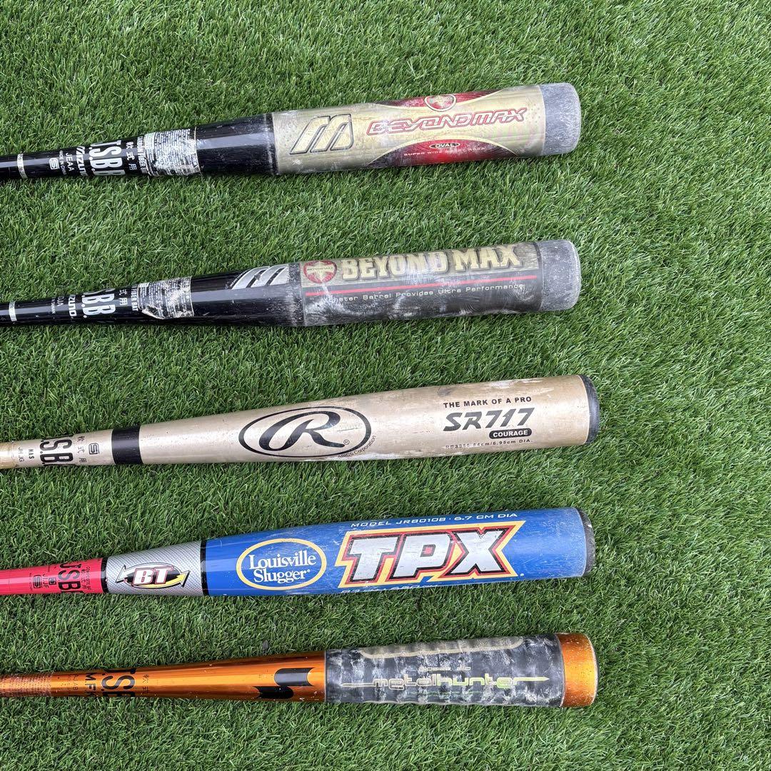 野球バット Mizuno Rawlings TPX 5本セット