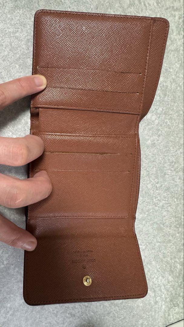 Louis Vuitton 三つ折り財布 ダークブラウン　M 61652