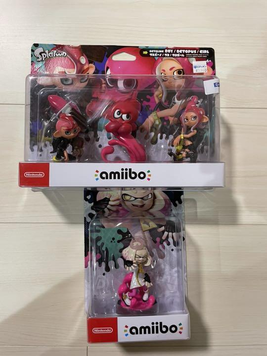 スプラトゥーン　amiibo ヒメ　タコガール