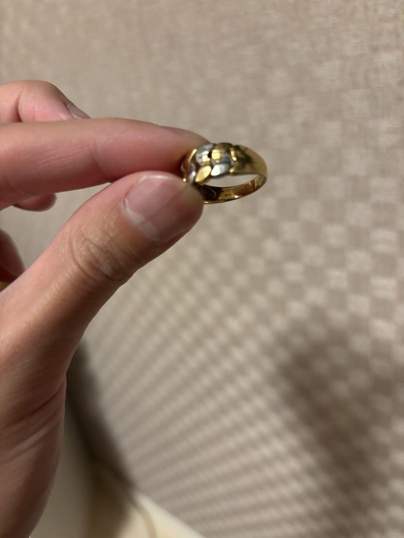 18金　指輪