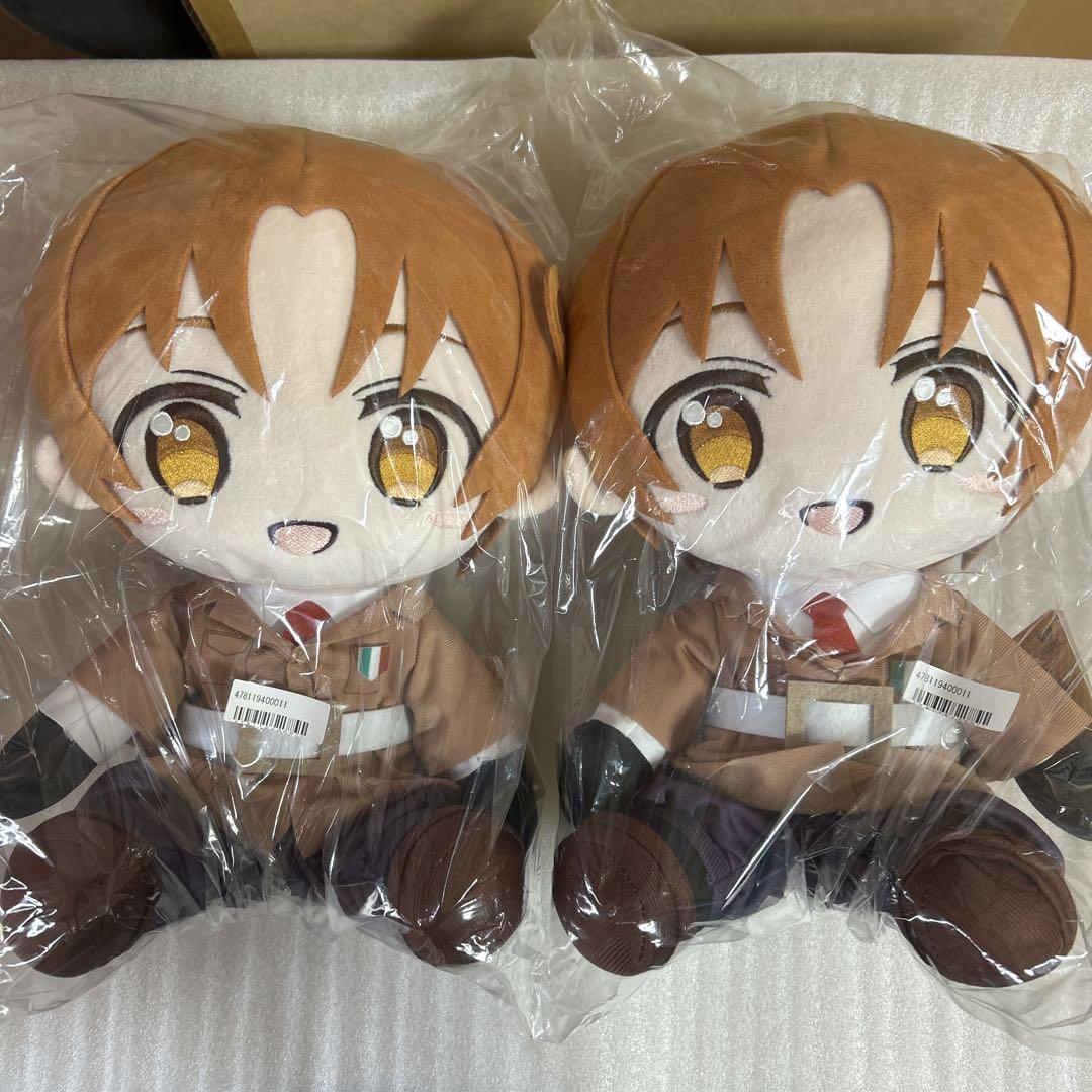 ヘタリア　World★Stars　 BIGぬいぐるみ イタリア 2コセット ヘタリアWorld☆Stars BIGぬいぐるみ イタリア 2コセット