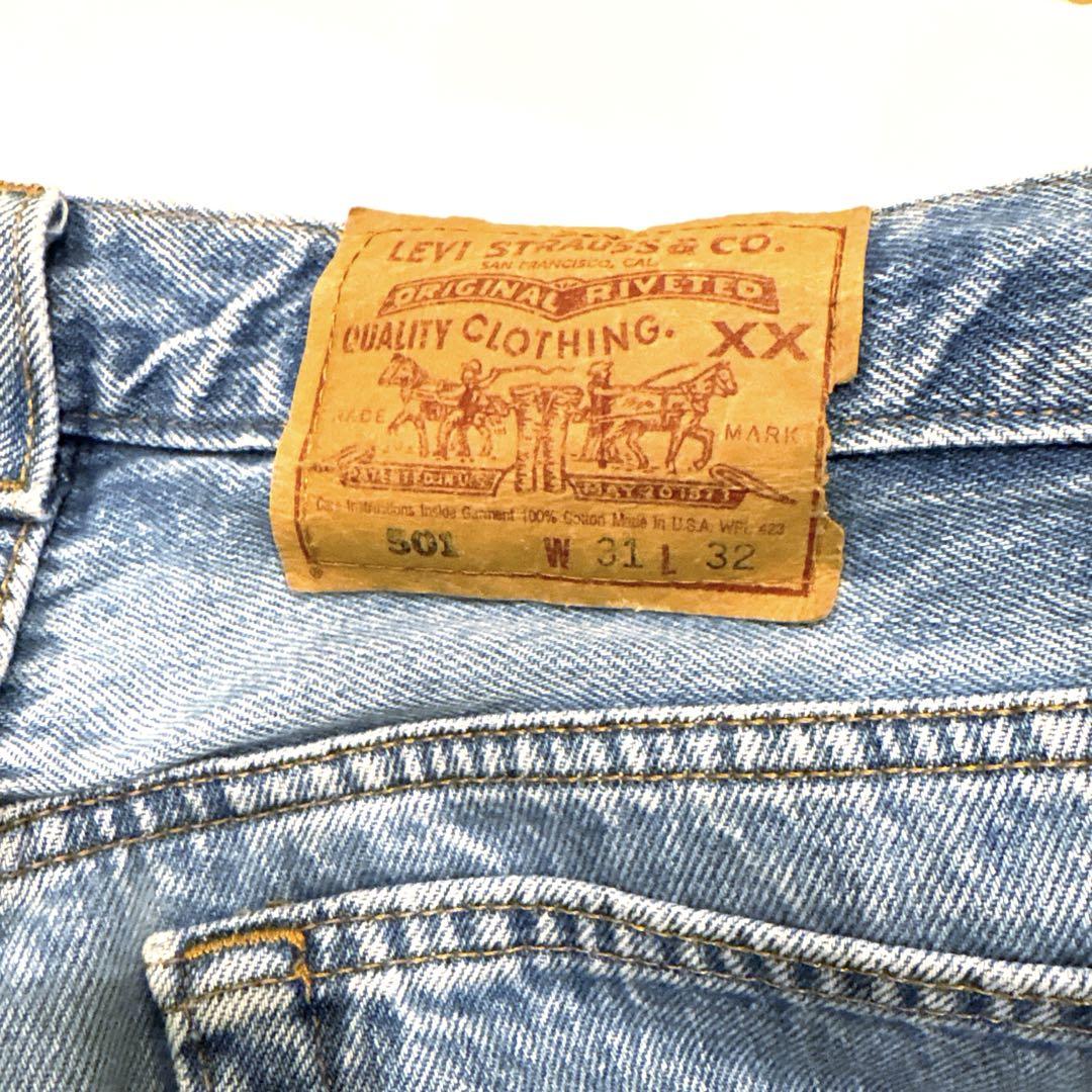 【USA製】80's Levi's 501 ジーンズ デニムW31 524工場