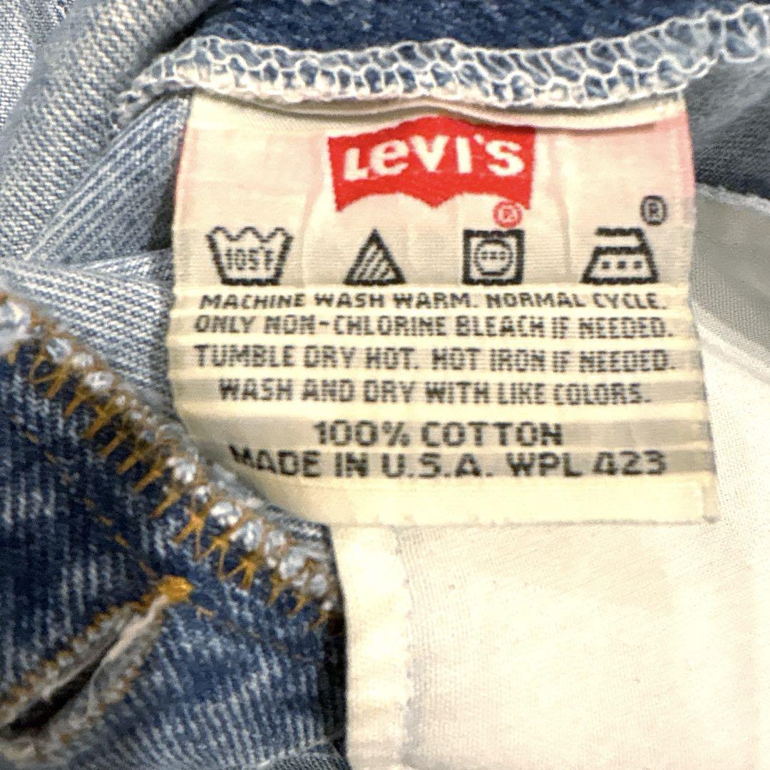 【USA製】80's Levi's 501 ジーンズ デニムW31 524工場
