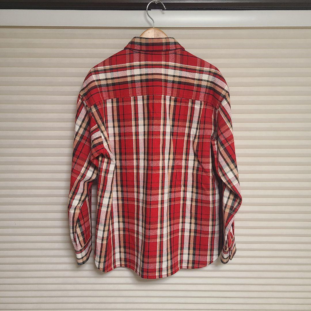 TWW  FRONT POCKET SHIRT 赤チェック XS