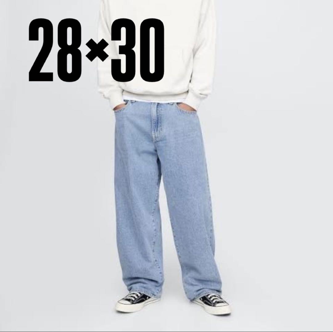 GAP スーパーバギー デニム インディゴブルー28×30 - メルカリ
